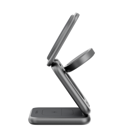 KUXIU X40 3-In-1 Foldable Magnetic Wireless Charging Station for Samsung