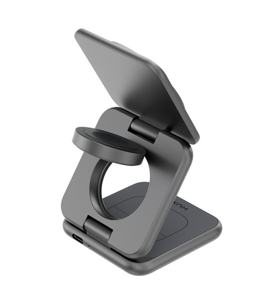 KUXIU X40 3-In-1 Foldable Magnetic Wireless Charging Station for Samsung