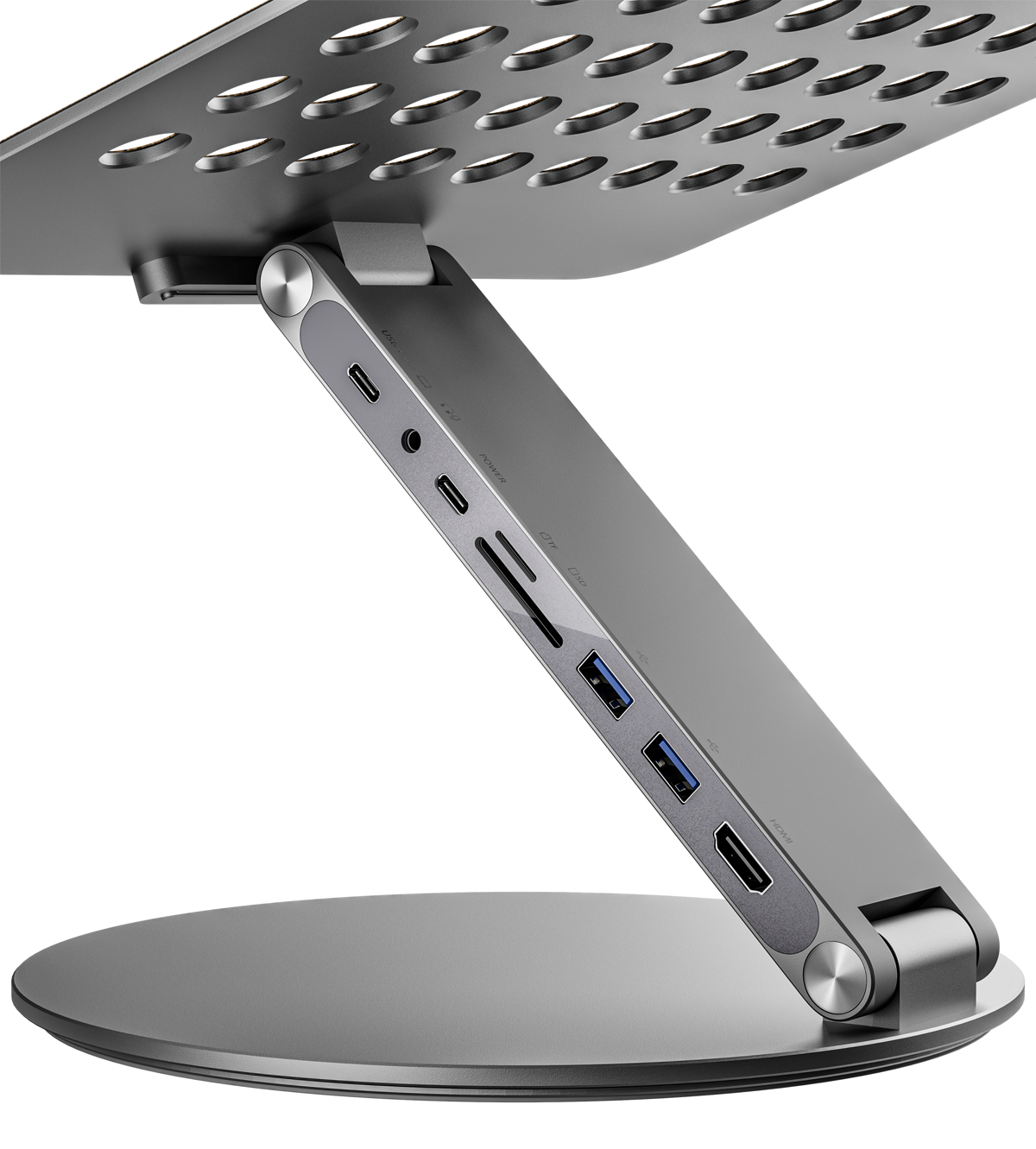 KUXIU X53 Hub Supporto Multifunzionale per Laptop