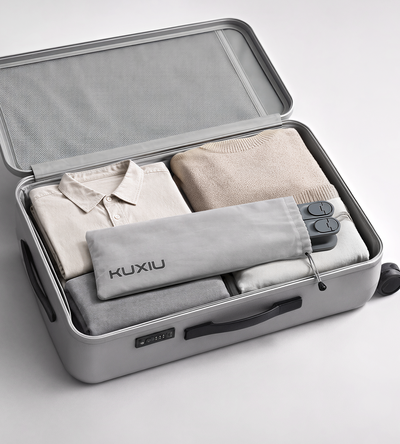 KUXIU X53 Mini Ergonomic Laptop Stand with Built-in 8-in-1 Hub