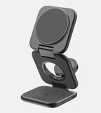 KUXIU X55Plus 3-In-1 Foldable Magnetic Wireless Charger & Stand Kit