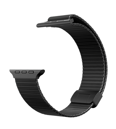 KUXIU Titanium Silk Magnetic Band for Apple Watch - Black
