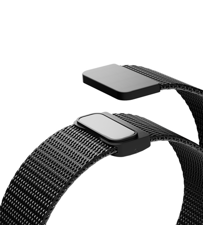 KUXIU Titanium Silk Magnetic Band for Apple Watch - Black